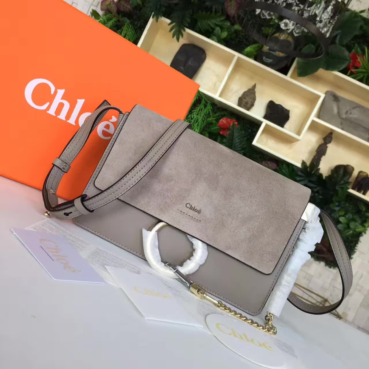 Chloé cortex faye z1419 23cm x 5cm x 14cm