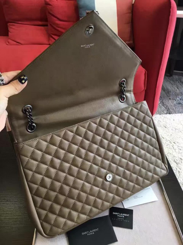 Y51 envelop satchel brown 5123 24cm x 15cm x 7 cm