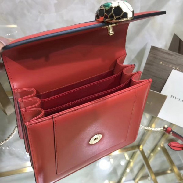 cohotbag Bv1g*ai serpenti forever calf leather flap cover handle bag 280165