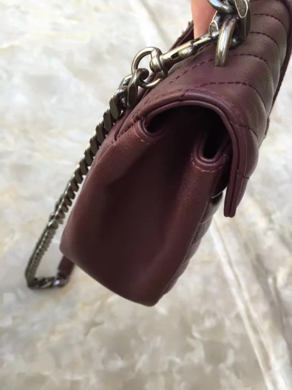 Y51 quilted monogram college 5083 24cm x 17.5cm x 6.5cm