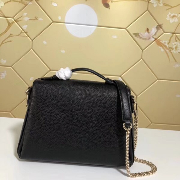 Gvc*1 gg flap shoulder bag on chain black cohotbag 5103032