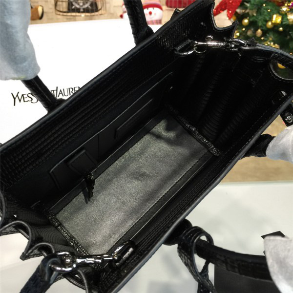 Y51 sac de jour nano crocodile embossed shiny leather 4922 22cm x 10cm x 18cm