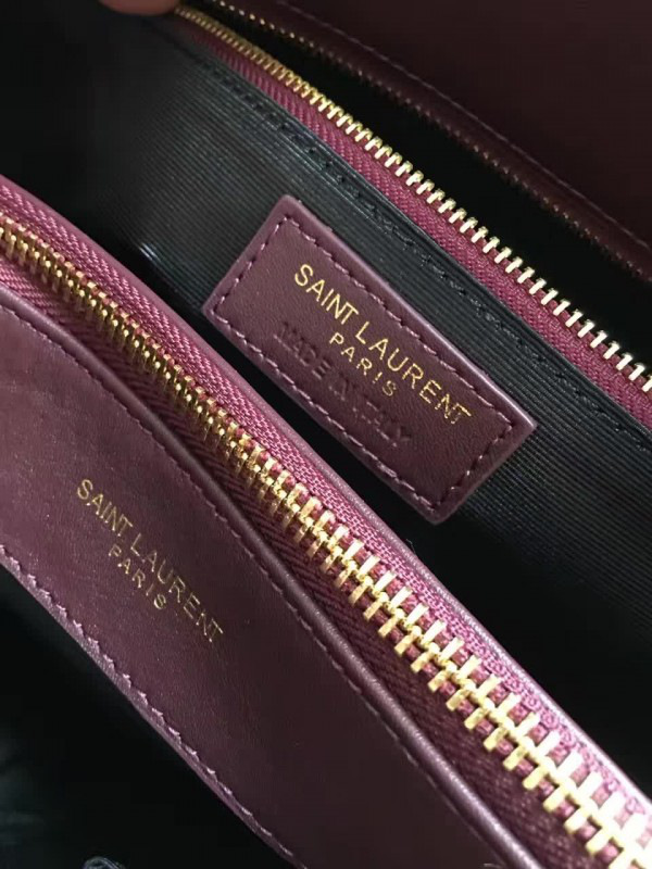 Y51 classic shopper wine red 5138 35cm x 26cm x 11.5cm