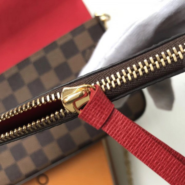 l0vis Vvtt0n pochette cohotbag felicie damier ebène canvas n63032