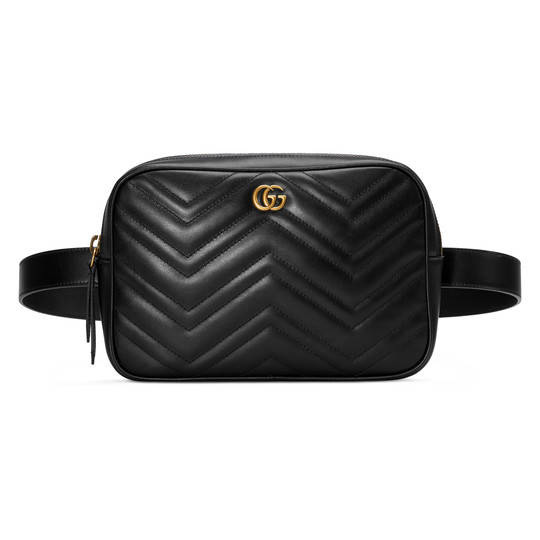Gvc*1 marmont matelassé belt bag