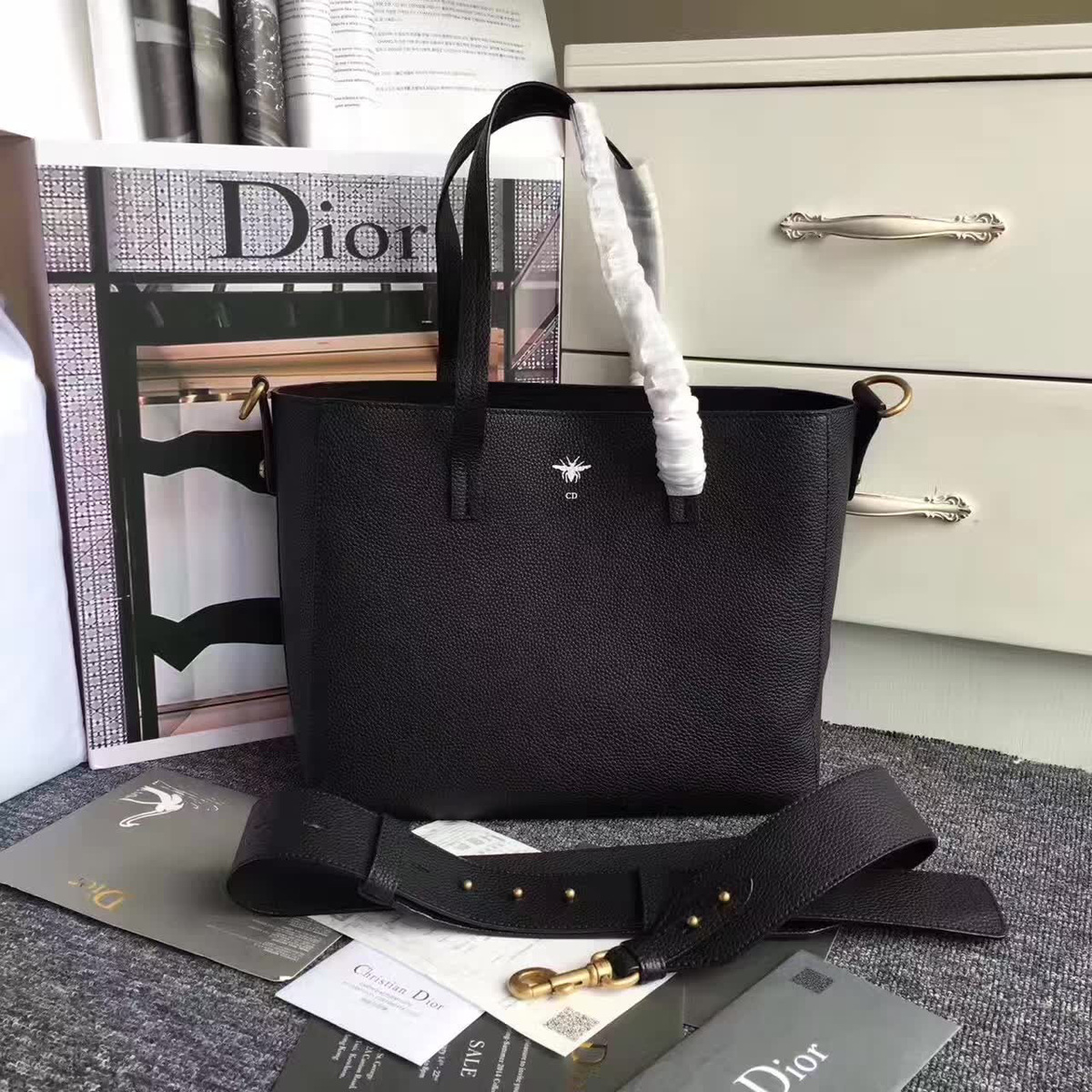 D10r tote bag 1691 33cm*27cm*14cm