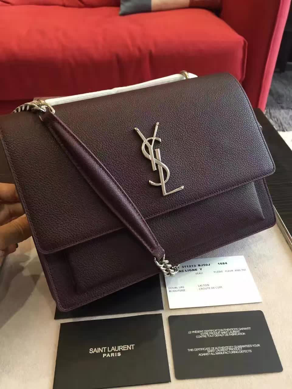 Y51 sunset monogram medium grained leather 4837 22cm x 16cm x 8cm