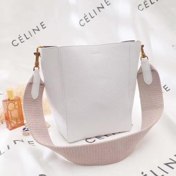Ce1i*e leather sangle 17.5cm*24.5cm*12cm
