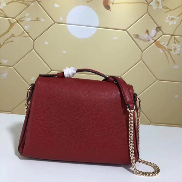 Gvc*1 gg flap shoulder bag on chain red cohotbag 5103032