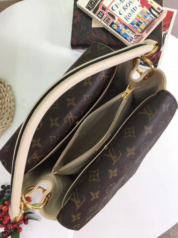 l0vis Vvtt0n double v cohotbag creme 3651