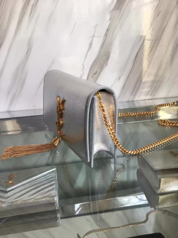 Y51 monogram kate bag with leather tassel 5049 19cm x 12.5cm x 3.5cm