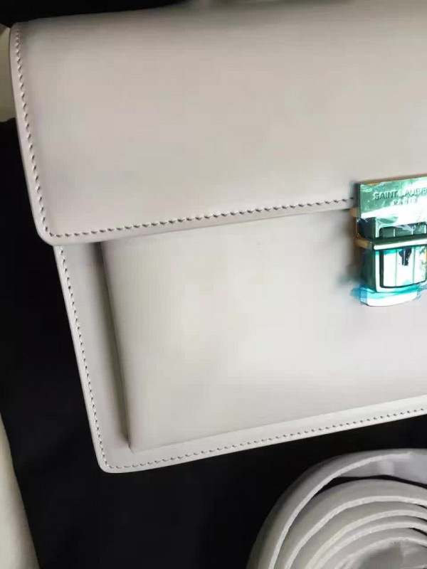 Y51 black leather medium high school satchel bag 5112 22cm x 16cm x 8cm