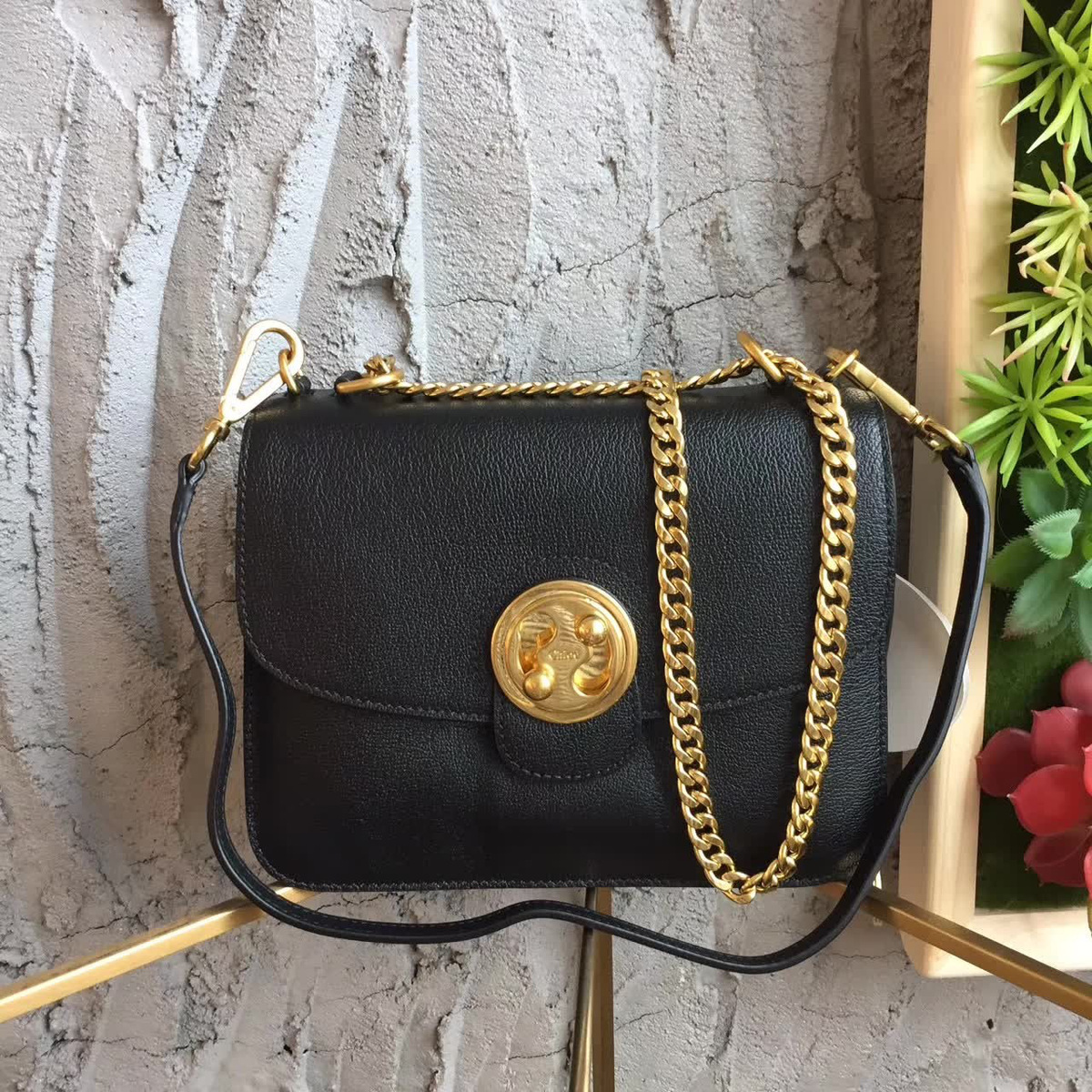 Chloe leather mily z1458 23cmx9.5cmx17cm