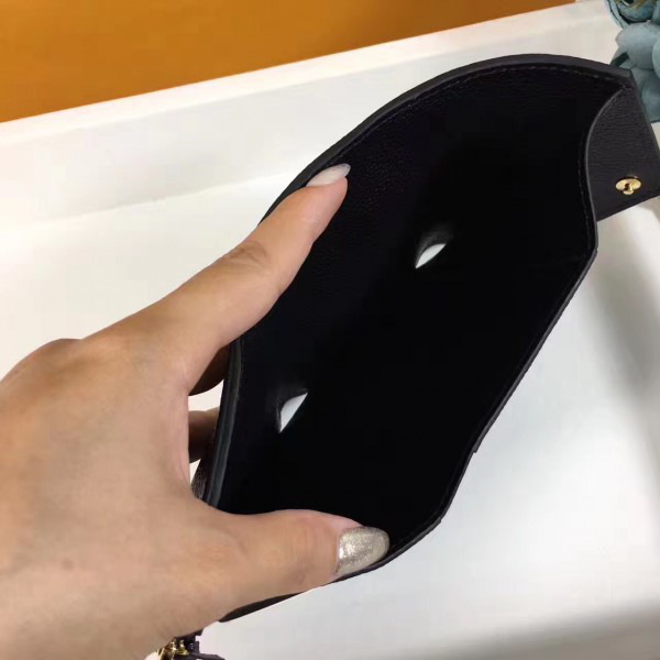 l0vis Vvtt0n victorine  wallet black 3782_12cm*2cm*9cm