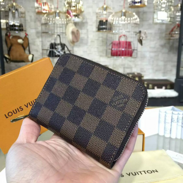 l0vis Vvtt0n zippy cohotbag coin purse damier ebène canvas 3166
