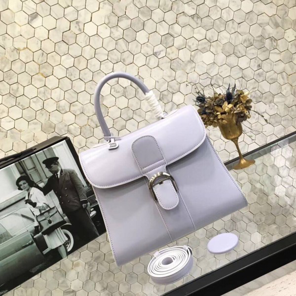 Delvaux mm brillant satchel white 1536 28cm x 14cm x 22c
