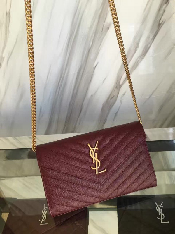Y51 gold monogram college wine 5075 22cm x 5.5cm x 13.5cm