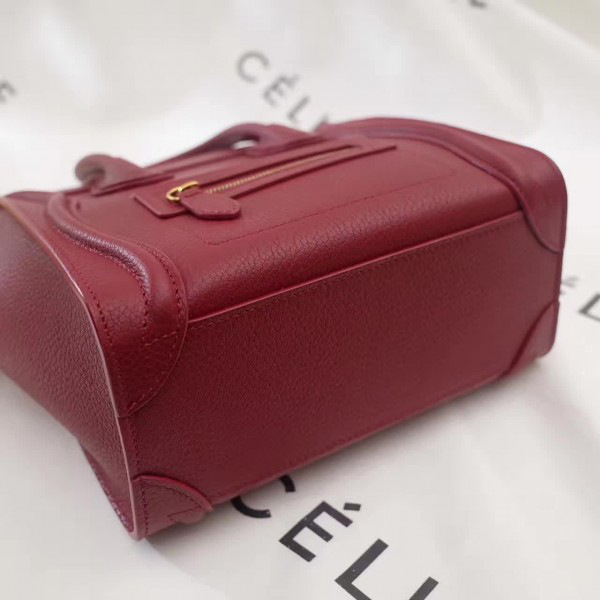 Ce1i*e leather nano luggage z996 20cm x 20cm x 10cm