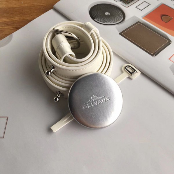 Delvaux mm brillant satchel white 1530 28cm x 14cm x 22cm