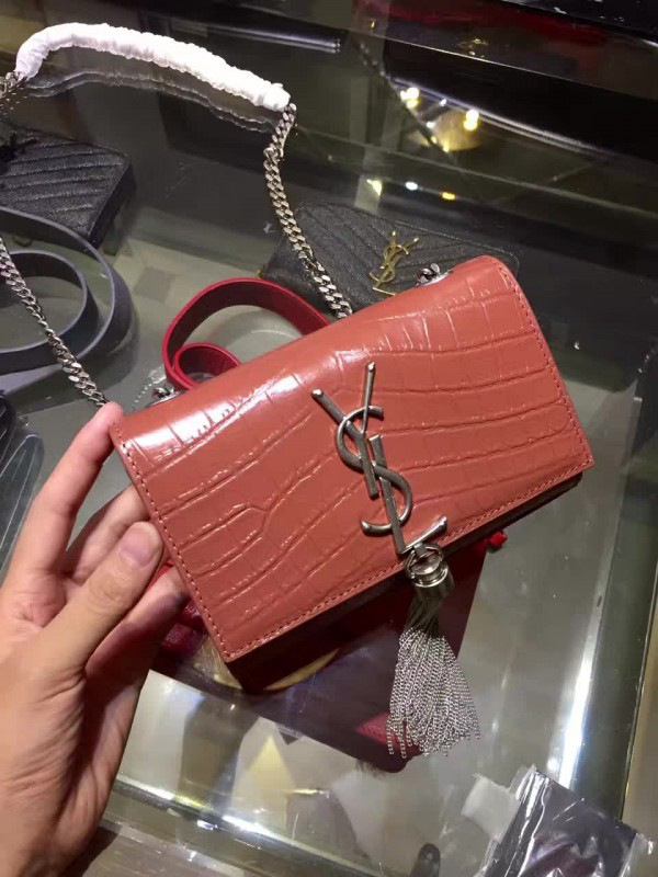 Y51 monogram kate bag with leather tassel  5034 17cm x 11cm x 14cm