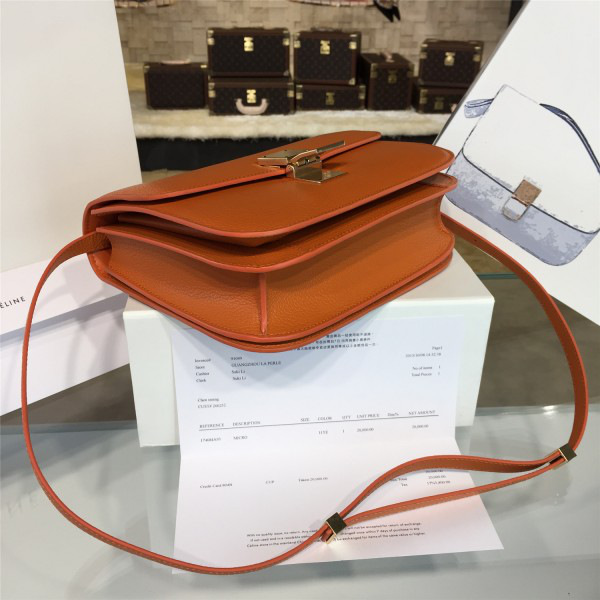 Ce1i*e leather classic box z1156 23.5cm x 8cmx 18.5cm