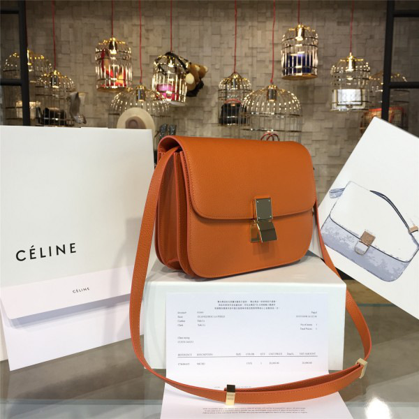 Ce1i*e leather classic box z1156 23.5cm x 8cmx 18.5cm