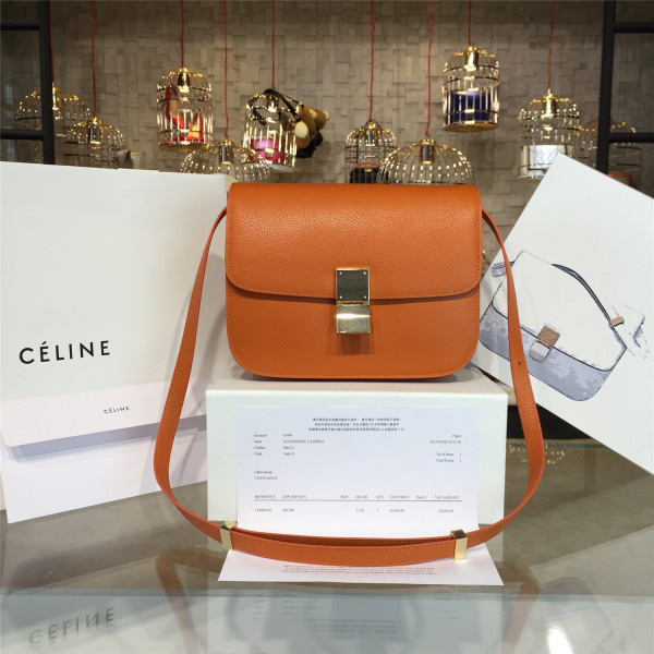 Ce1i*e leather classic box z1156 23.5cm x 8cmx 18.5cm