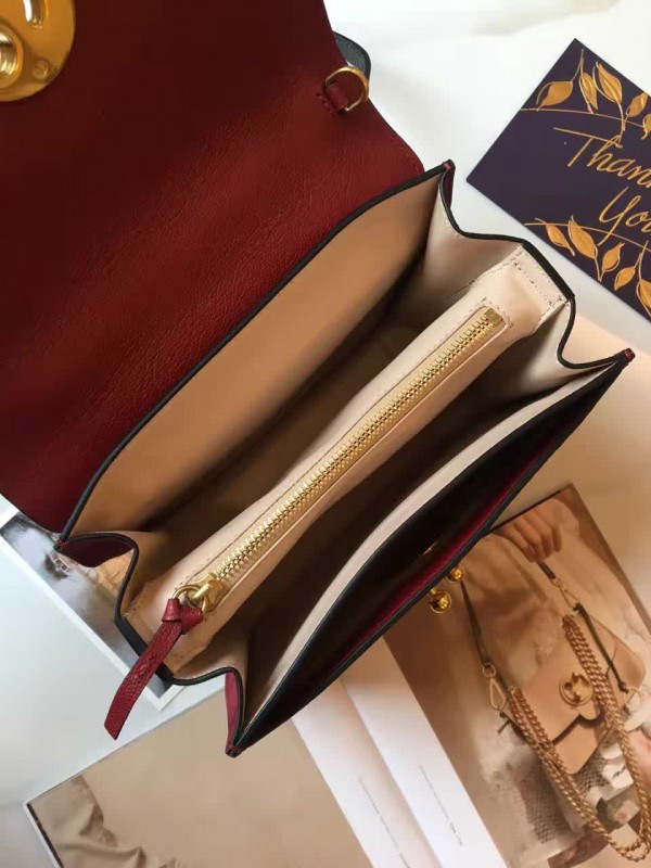 Chloe leather mily z1358 23.5cm x 18cm x 8.5cm