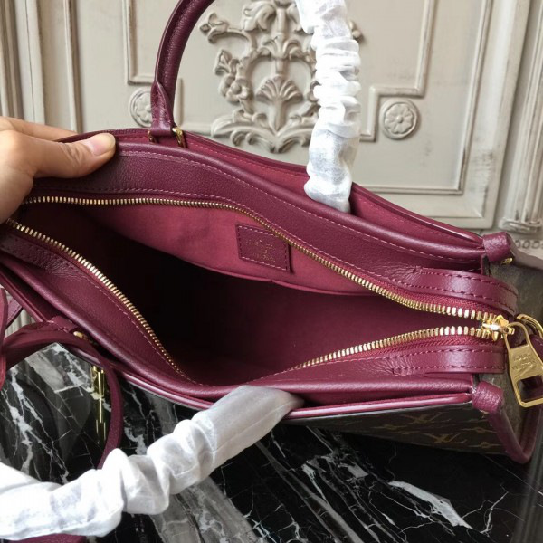 l0vis Vvtt0n popincourt  mm bag dark purple 3842 32cm