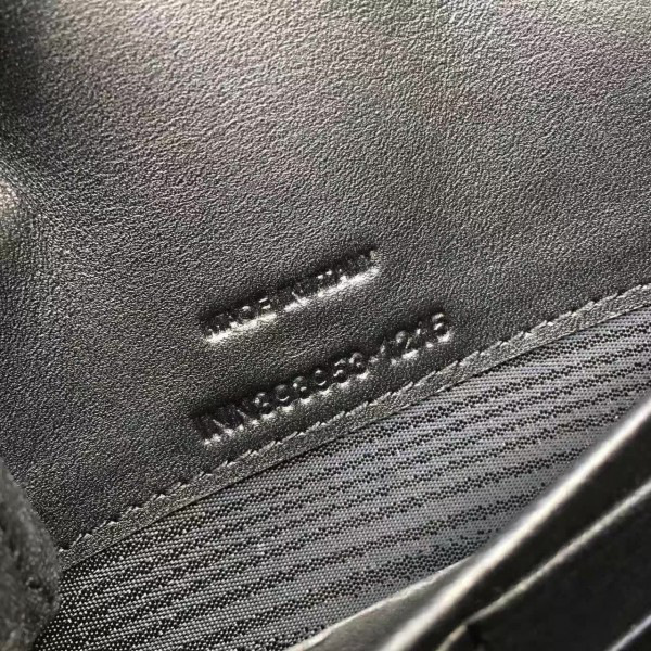 Y51 monogram college black gold 5066 19cm x 11.5cm x 4cm