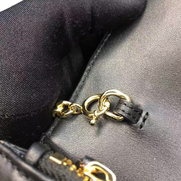 Y51 monogram college black gold 5066 19cm x 11.5cm x 4cm