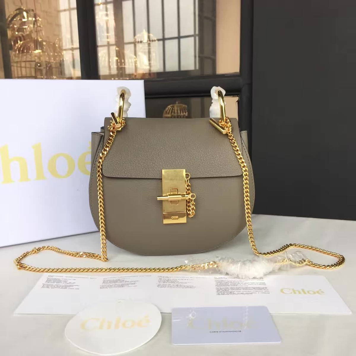 Chloé cortex drew 23cm x 8cm x21cm