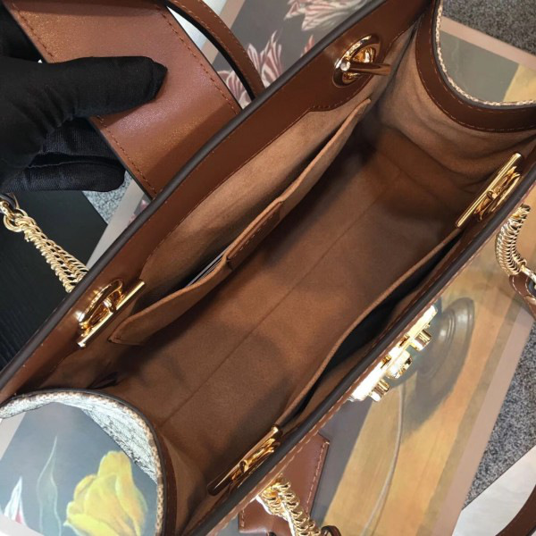 Gvc*1 gg leather padlock cohotbag 2154