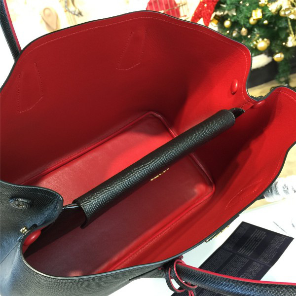 Pra*a double bag 4122 35cm x 17.5cm x 26cm