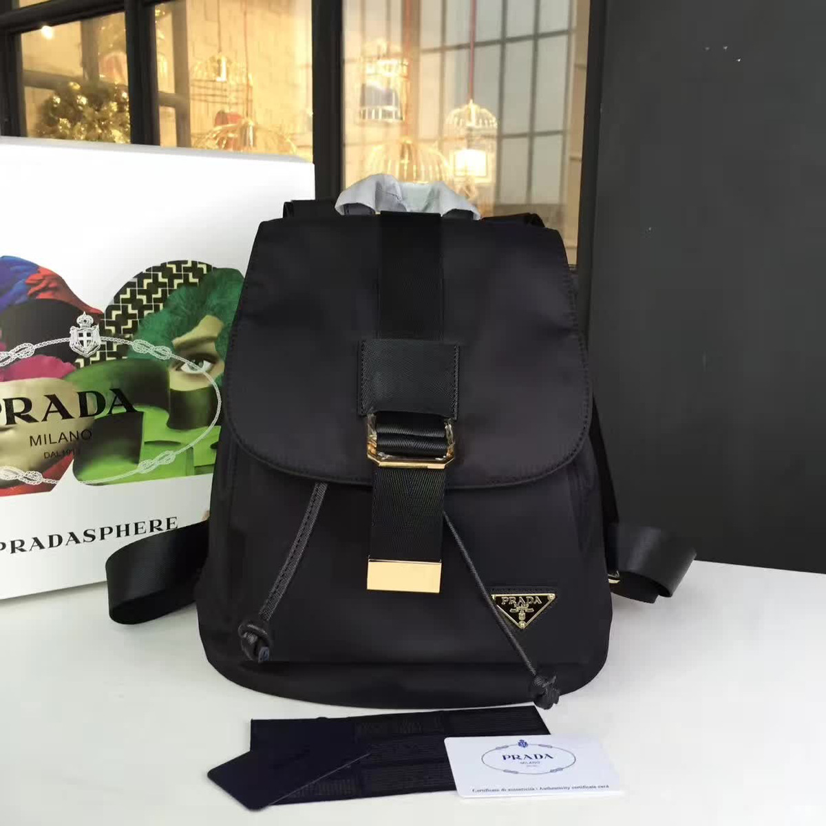 Pra*a backpack 4231 26.5cm x 13cm x 29cm