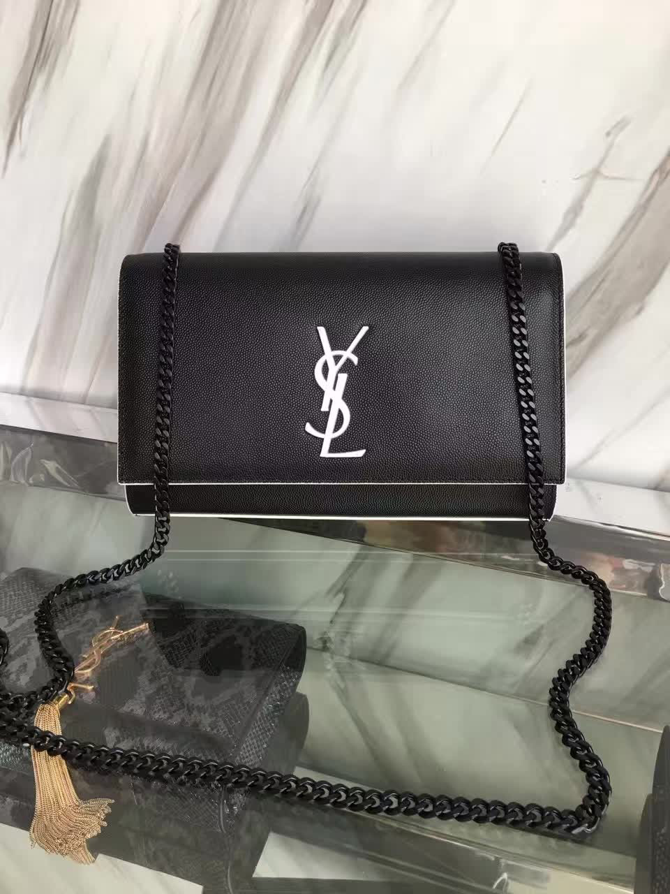 Y51 monogram kate in grain de poudre embossed leather 5008 24cm x 14.5cm x 5.5cm