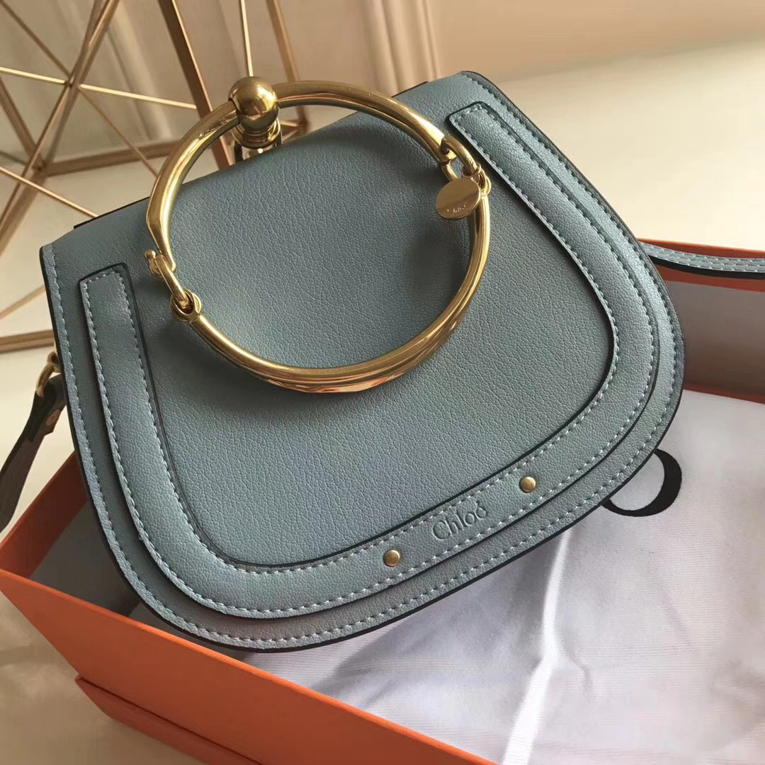 Croy handbag 123888 medium light blue