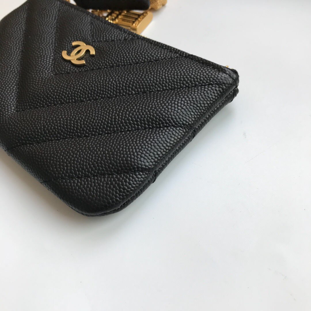 Ch**el wallet 82365 black