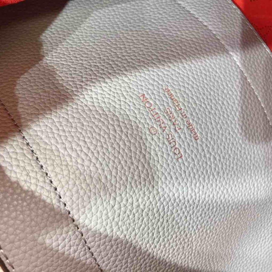 LV calf leather tote 46cm blue 46.0 x 29.5 x 17.0 cm