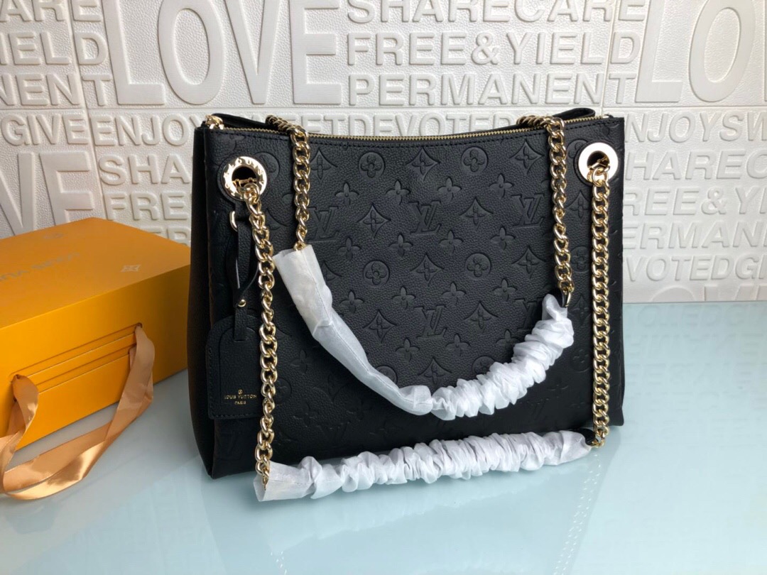 LV empreinte leather m43758 black 37CmX26CmX15Cm