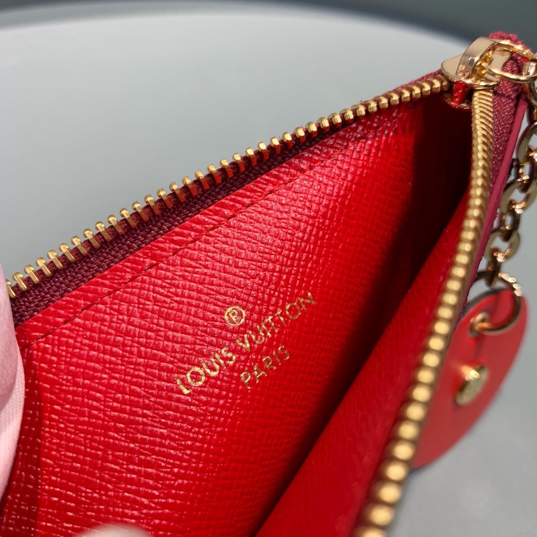 Lv zipper clip monogram canvas 03 13.0x 7.5x 0.4 cm