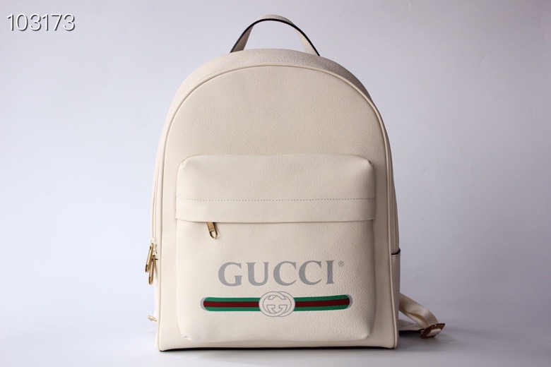 Gvc*1 men's backpack vintage logo white bag 547834 32 x 41 x 18 cm