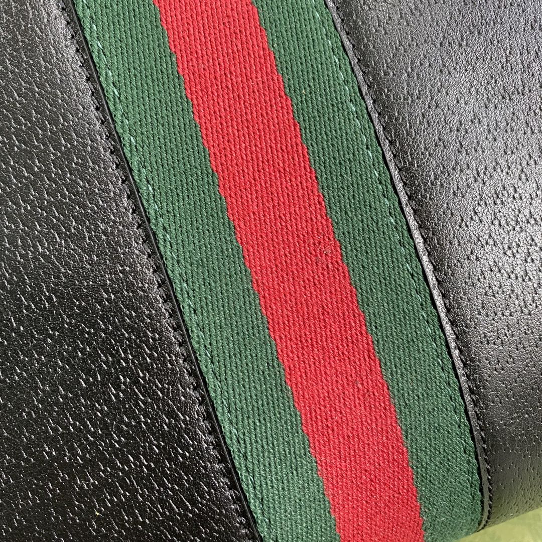 Gvc*1 ophidia medium tote black leather 631685 38 x 28 x 14 cm