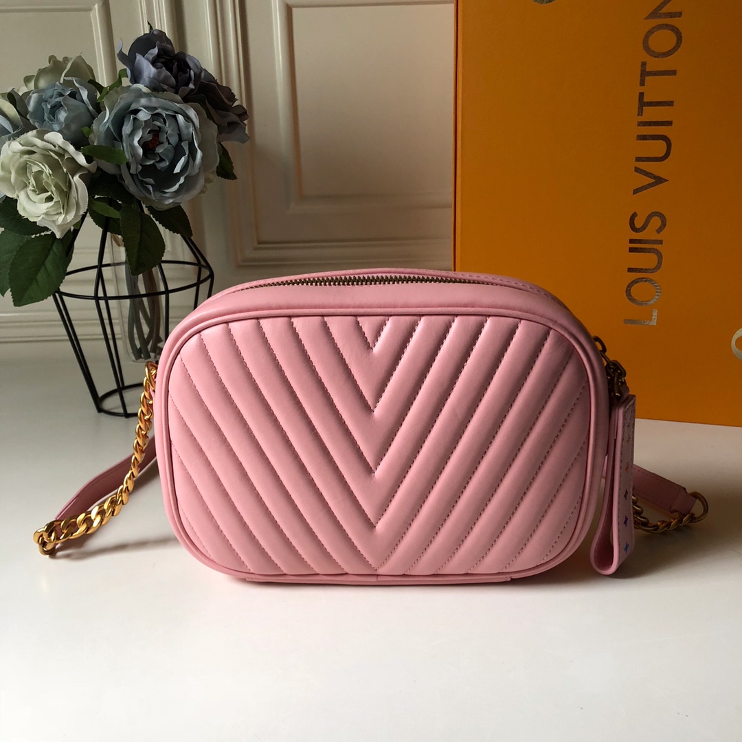 l0vis Vvtt0n new wave camera bag pink m53683 21.5 x 15.5 x 6.0 cm