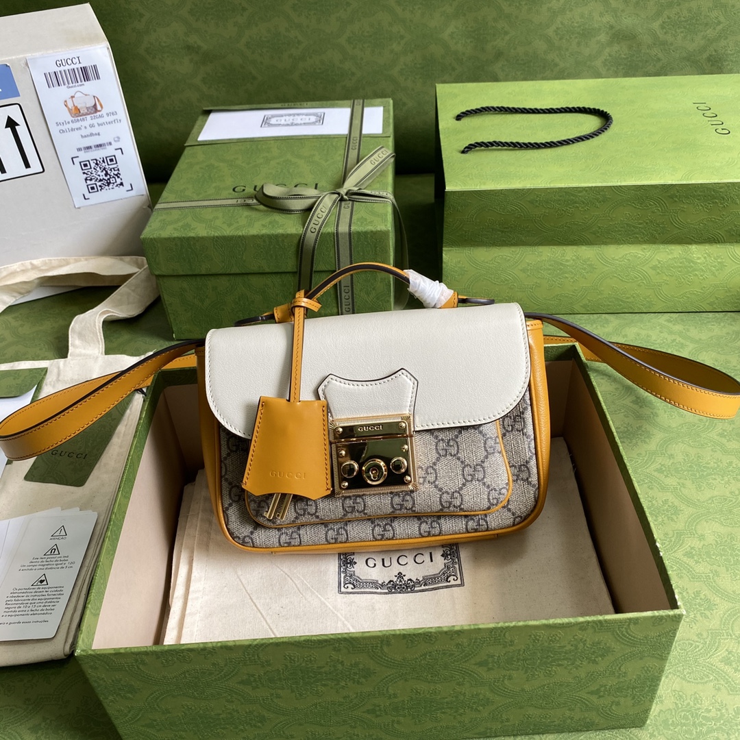 Gvc*1 padlock mini bag 658487 21 x 14 x 5 cm