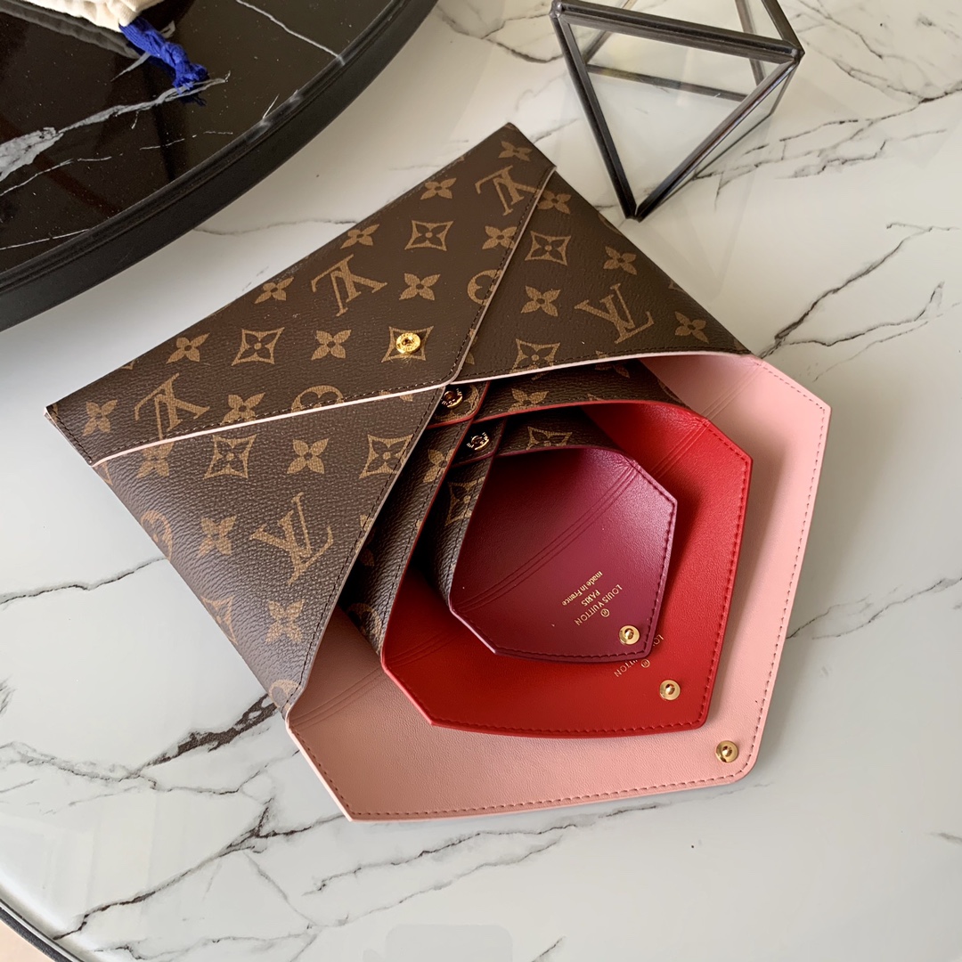 l0vis Vvtt0n kirigami pochette monogram m62034 15.5 x 11.5 x 0.3 cm