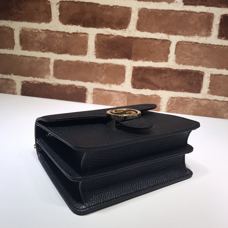 Gvc*1 marmont icon gg interlocking small black 510304 20 x 15 x 7.5 cm