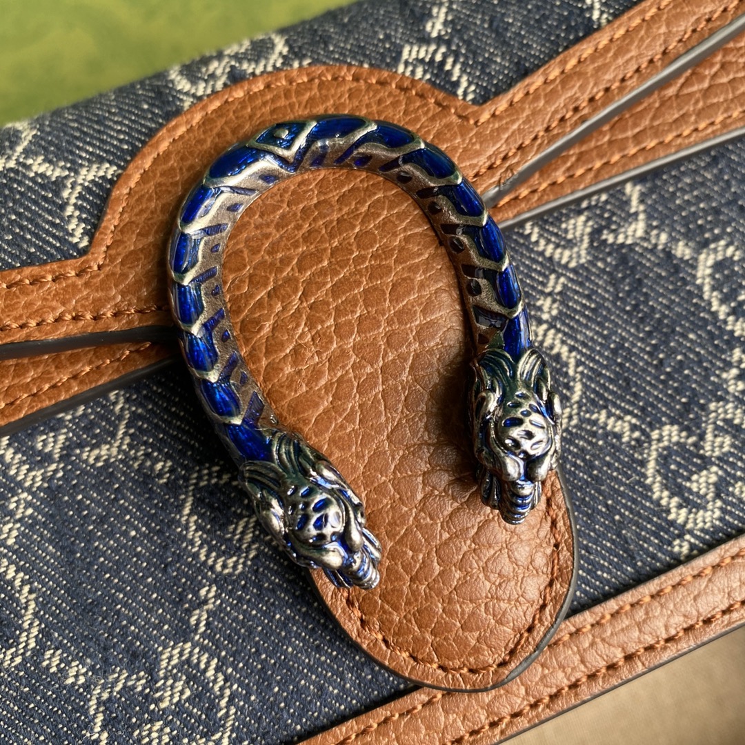 gvc*1 dionysus S*per mini bag blue and ivory 476432 16.5 x 10 x 4.5 cm