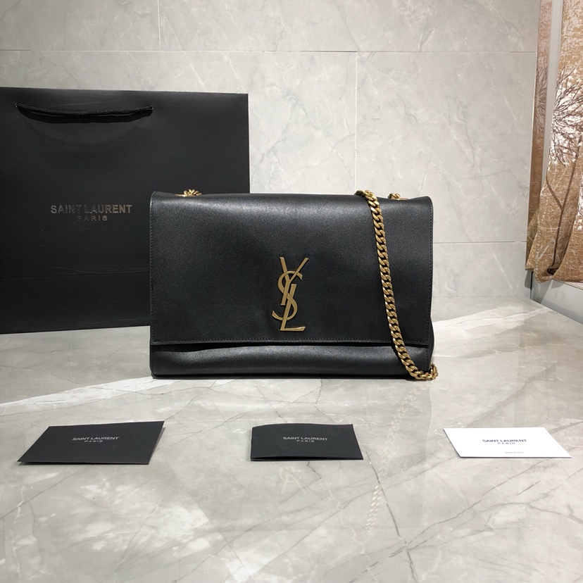 Y51 kate reversible medium in suede and smooth leather bag black 553804 28.5 x 20 x 6 cm