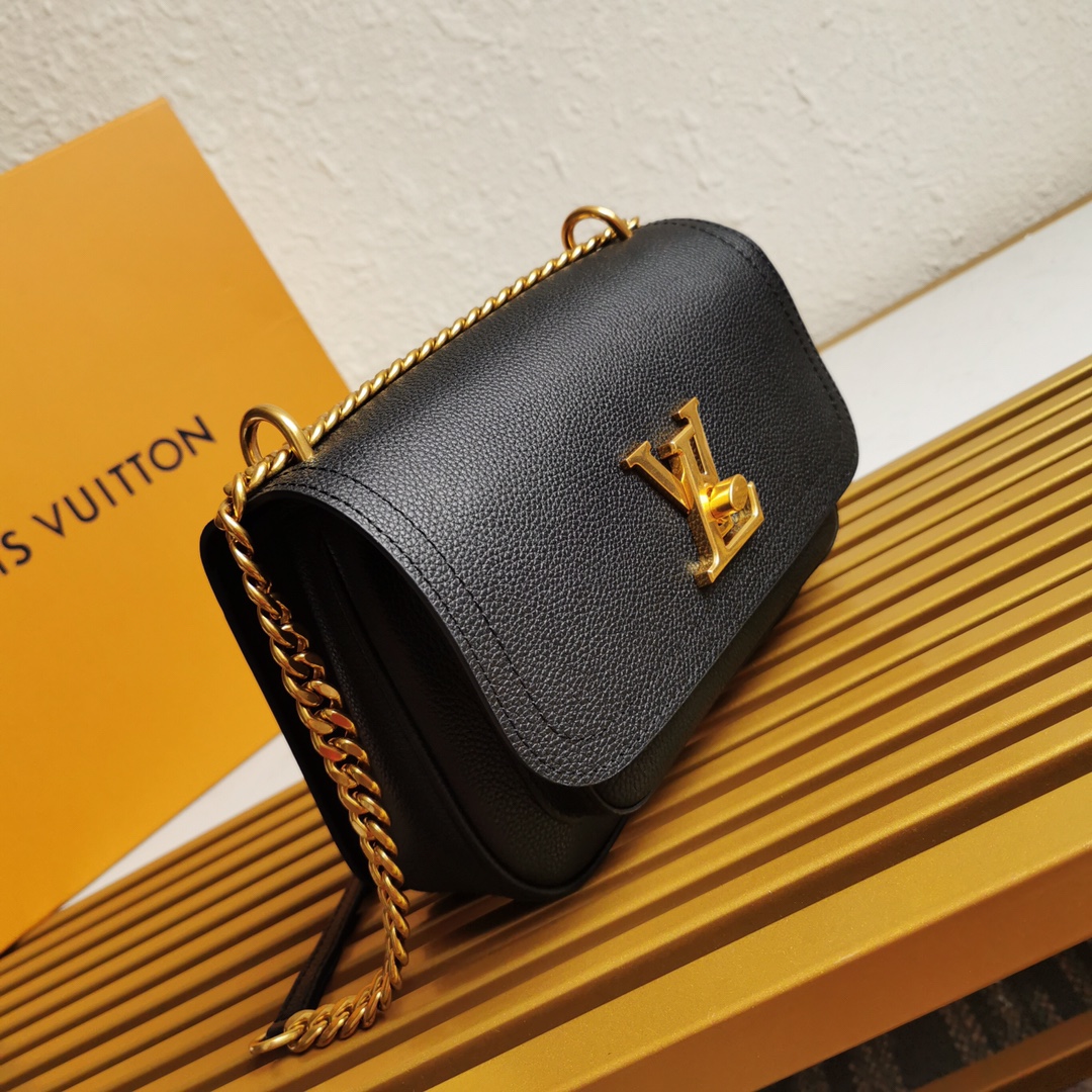 l0vis Vvtt0n lockme chain bag black m57073 23 x 17 x 11 cm